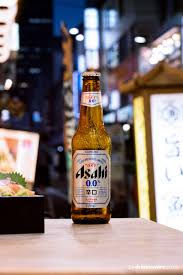 Asahi Super Dry Lager Alcohol Free Beer Bottle (0.5% ABV) Wise Bartender