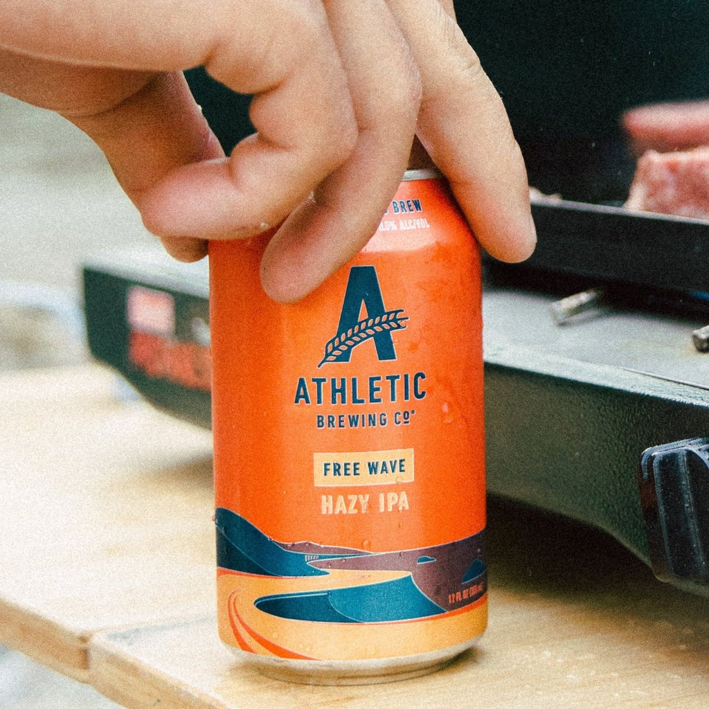 Athletic Brewing Co. Free Wave Alcohol-Free Hazy IPA (0.5% ABV) Wise Bartender