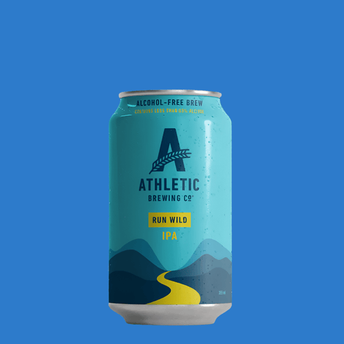 Athletic Brewing Co. Run Wild Alcohol-Free IPA (0.5% ABV) Wise Bartender