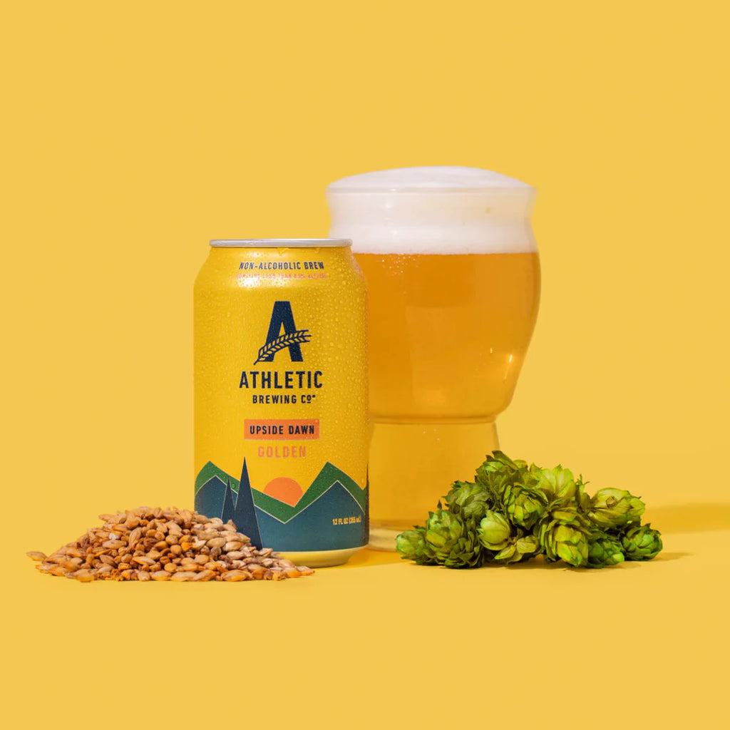 Athletic Brewing Company Upside Dawn Alcohol Free Pale Ale (0.5% ABV) Wise Bartender