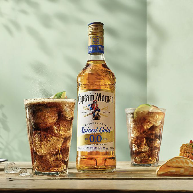 Captain Morgan Gold Spiced - Alcohol Free Rum