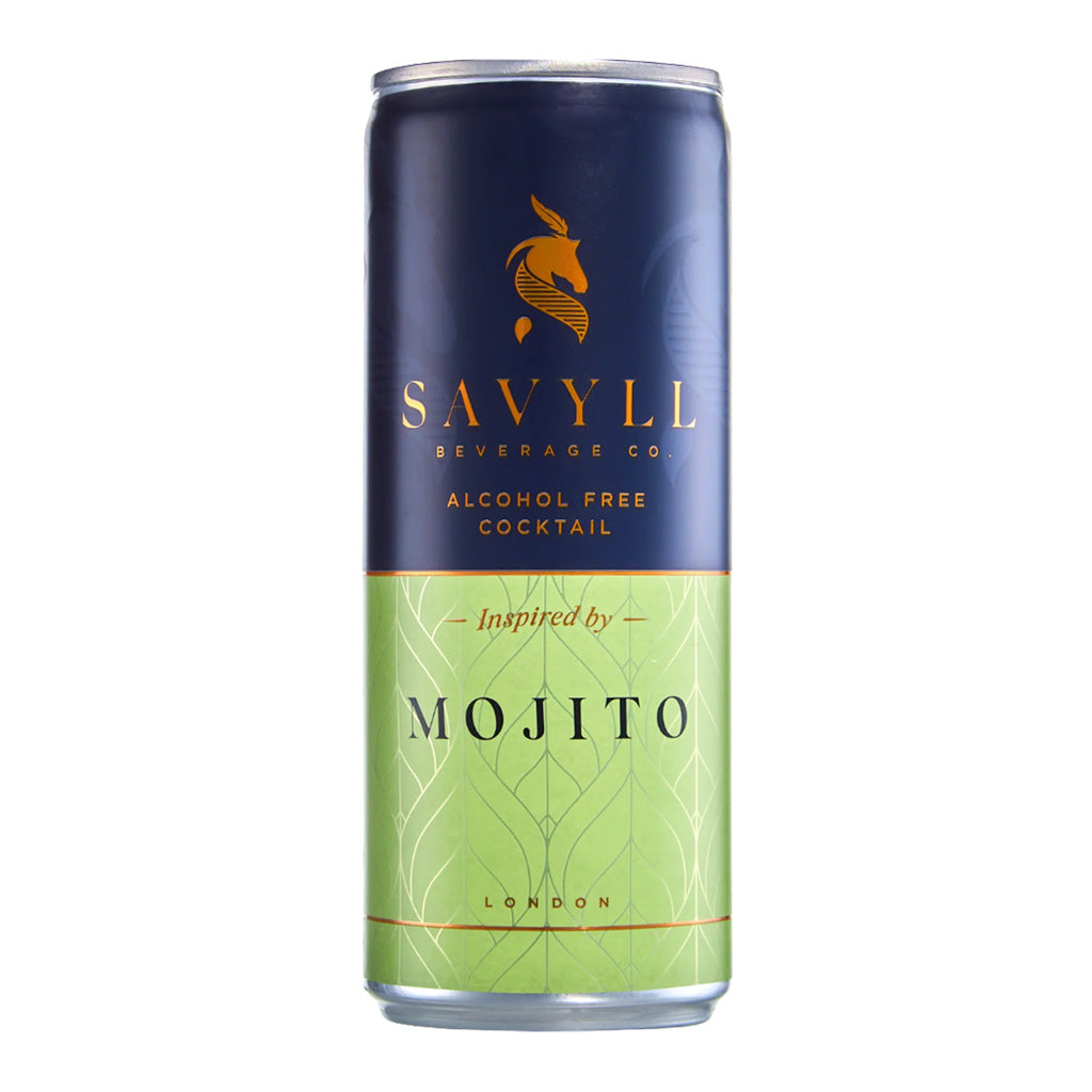 Savyll Mojito 0.0% – Alcohol Free Cocktail Dry Drinker