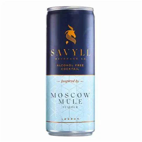 Savyll Moscow Mule 0.0% – Alcohol Free Cocktail Dry Drinker