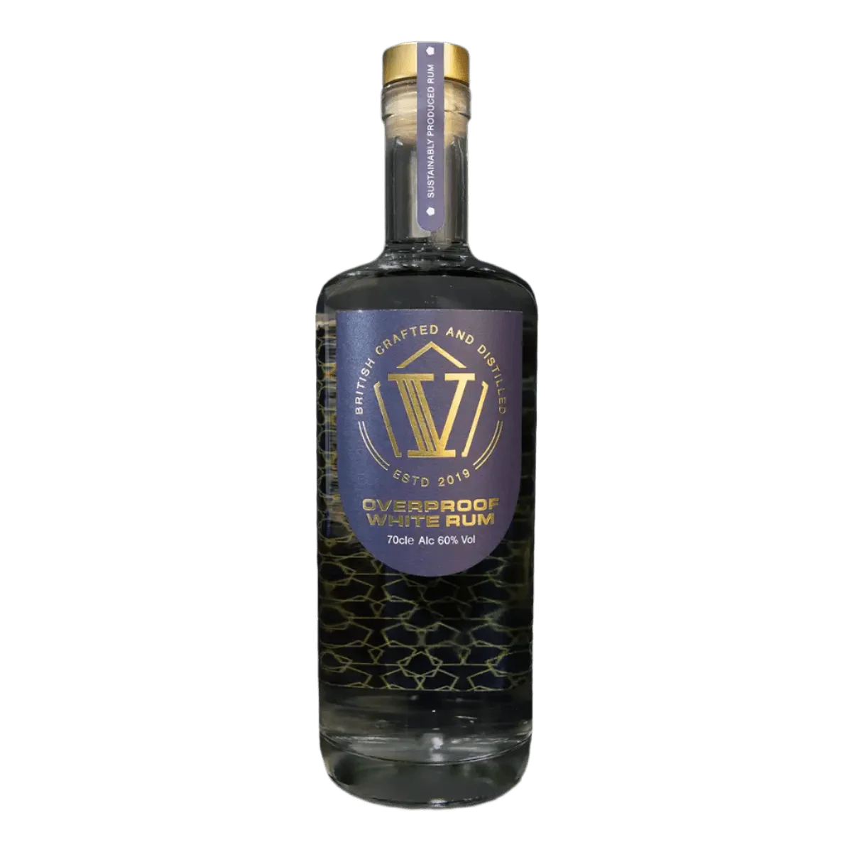 "V" Overproof White Rum, 70cl