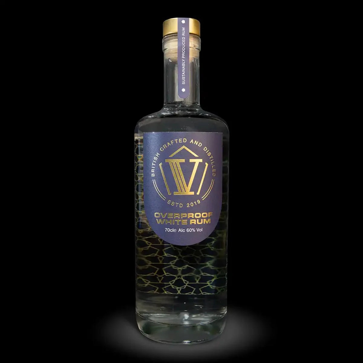 "V" Overproof White Rum, 70cl