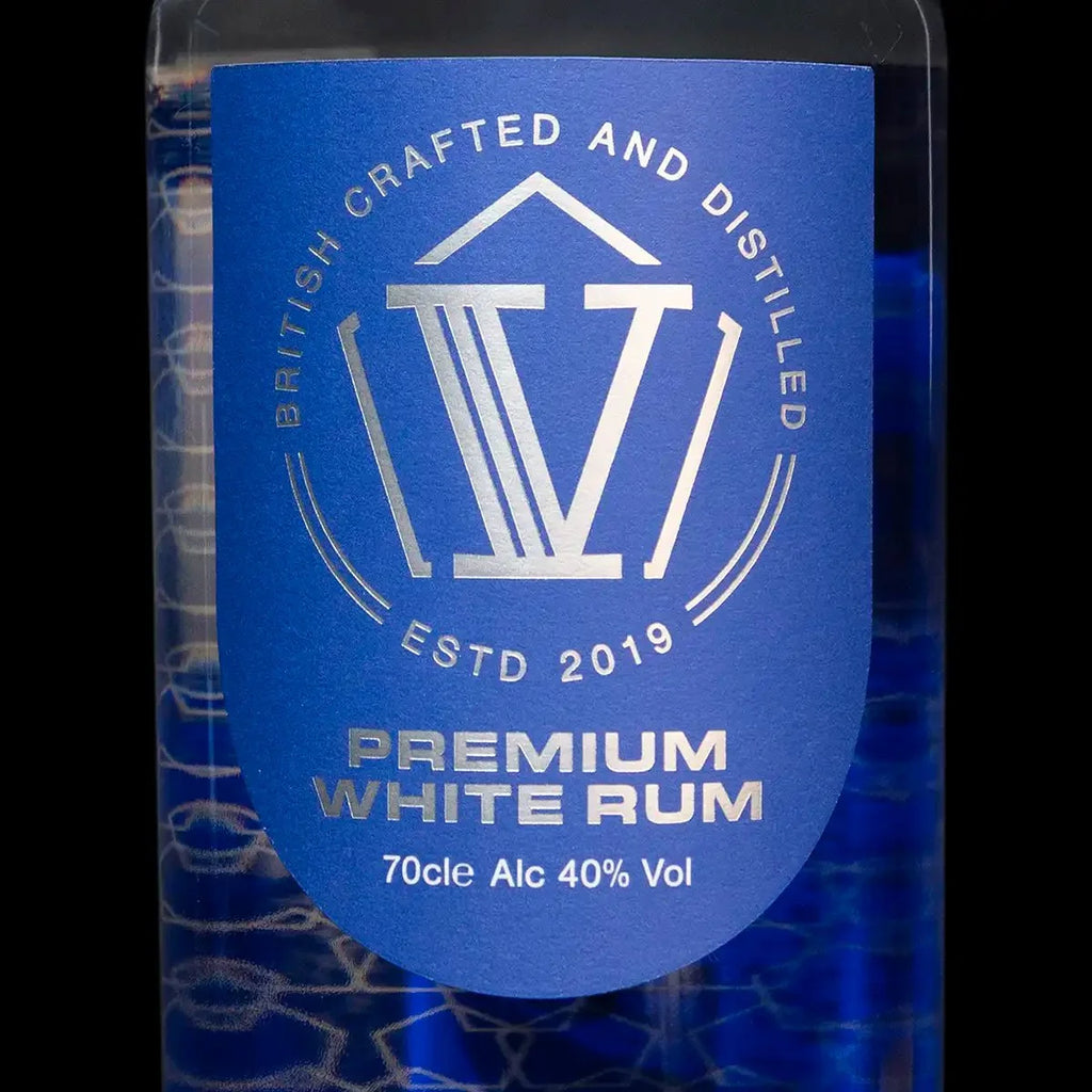 "V" Premium White Rum, 70cl