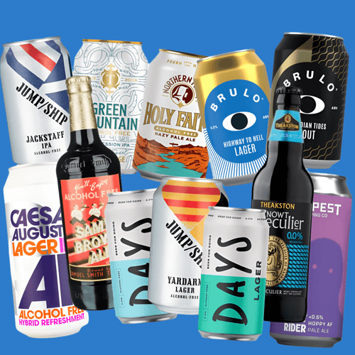 'Welcome To The North' Northern England & Scotland Alcohol Free 12 Beer Wise Pack (0.5% ABV) Wise Bartender